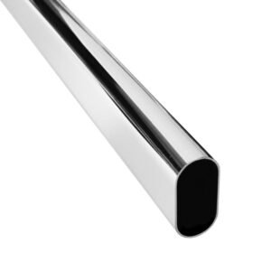 Chrome Oval Tube