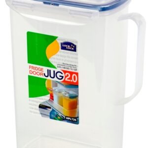 Rectangular Fridge Door Jug - Clear/Blue