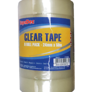 Clear Tape Single Roll - 24mm x 50m