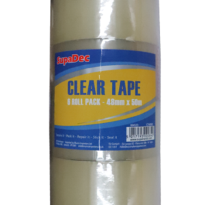 Clear Tape Single Roll - 48mm x 50m