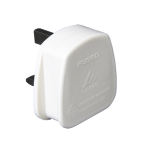 3 Pin Nylon BS Plug White 13 Amp 250V - Display Box