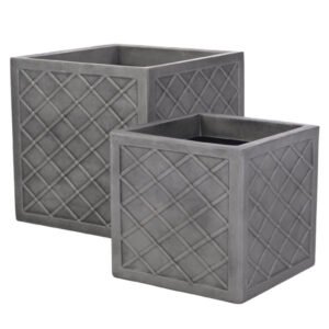 Lazio 32-38cm Square Planter