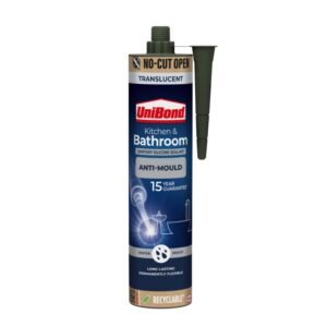 Anti Mould Kitchen & Bathroom Sealant - 280ml Translucent