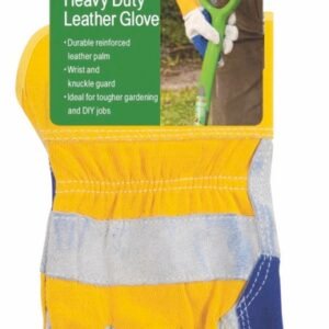 Deluxe Heavy Duty Leather Glove - Reinforced Leather Palm