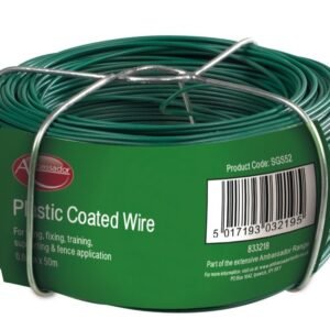 Plastic Coated Wire - 0.8mm x 50m