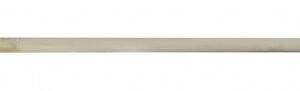 White Finish Wooden Curtain Pole 180cm, 28mm diameter