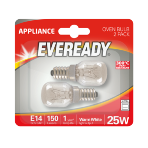 Oven Lamp 25w SES - Pack 2