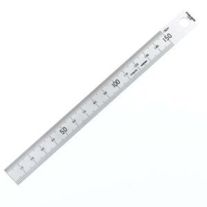 Satin Chrome Rule - 24"/600mm