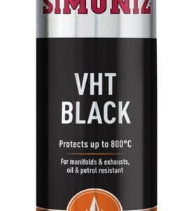 Very High Temperature Paint - 500ml Black