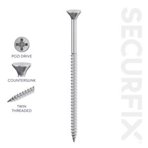 Twin Thread Screws - 10 x Â¾"-5.0 x 20mm | Pack of 200