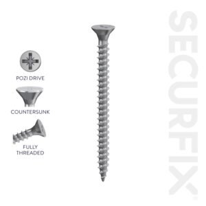 A2 Stainless Steel Multi-Purpose Screws - 10 x 2 ¾"-5.0 x 70mm | Pack of 100