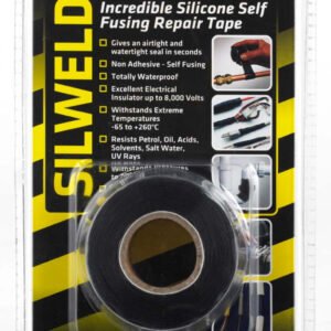 Silweld Silicone Repair Tape Black - 3m