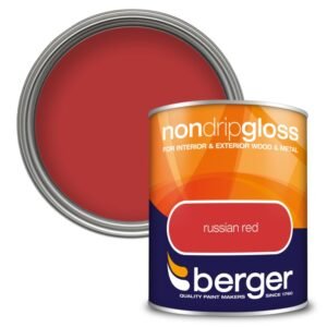 Non Drip Gloss 750ml - Russian Red