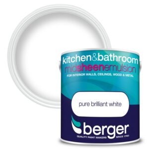 Kitchen & Bathroom Midsheen 2.5L - Pure Brilliant White