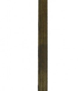 Ash Handle Stainless Steel Edging Iron - Length: 87cm