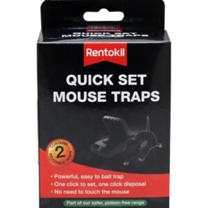 Quick Set Mouse Traps - Twin Pack