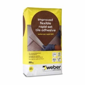 Set Rapid SPF Flexible Tile Adhesive 20kg