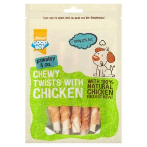 Chewy Twists With Chicken - 90g