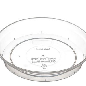 Saucer For Clear Pots - 11-18cm