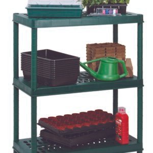 Greenhouse 3 Shelf Unit Ventilated - 80cm