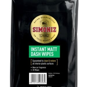 Dashboard Wipes Matt Laminate