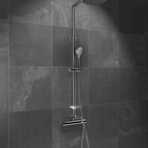 Boston Thermostatic Bar Mixer Shower