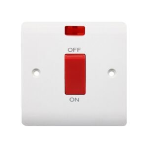 1 Gang Double Pole Switch & Pilot Light