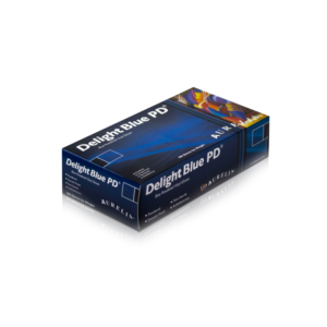 Vinyl Powdered Disposable Blue Gloves