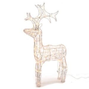 Outdoor LED Acrylic Deer - 60cm Warm White