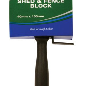 Shed & Fence Block Brush - 4"/100mm
