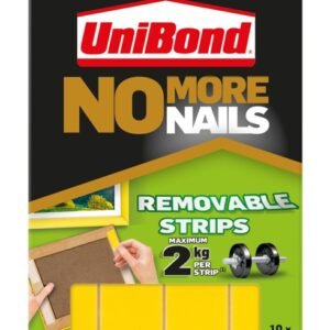 No More Nails Removeable strips - Pack of 10