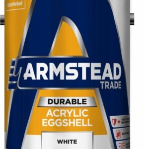 Durable Acrylic Eggshell 5L - White