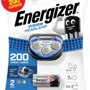Vision Headlight 200 Lumens - 3 x AAA