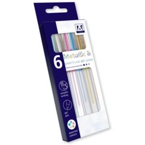 Metallic & Pearlised Gel Pens