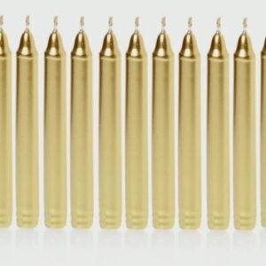 Mini Candles - 20x10 Gold And Silver