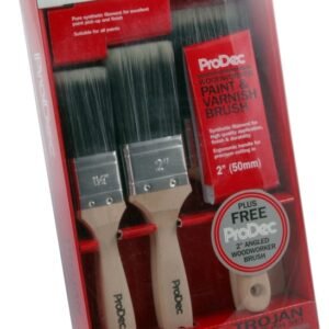 Trojan Brush Set With FREE 2" Woodworker