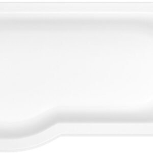 Concert P Shape Shower Bath - RH 1675 x 850 x 750mm