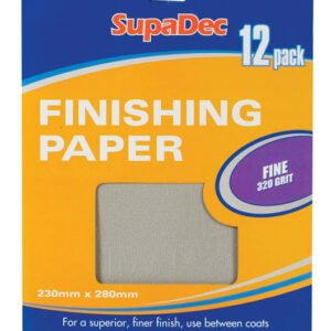 Finishing Paper - 12 sheets, Assorted
