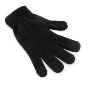 Mens Thermal Black Magic Gloves Black