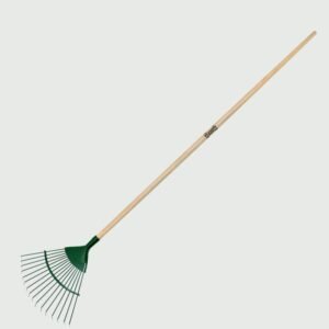 Lawn Rake  Natural wooden handle
