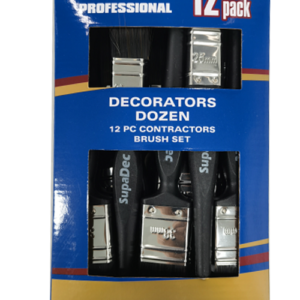 Decorators Dozen Contractors Brush Set
