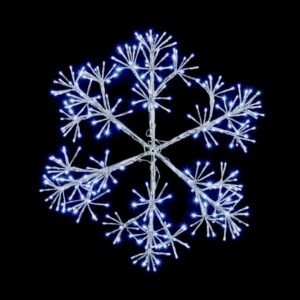 Silver Starburst Snowflake 300 - 960 LEDs