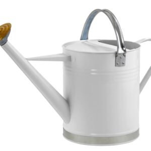 Metal Watering Can - Cream  2 Gallon