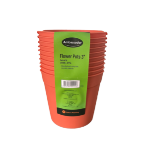 Flower Pots - 3" - Pack 10