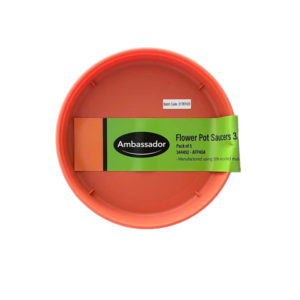 Flower Pot Saucer - 3-4" - Pack 5