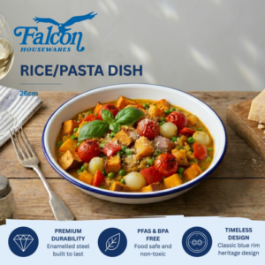 Pasta/Rice Plate - Traditional White - 26cm