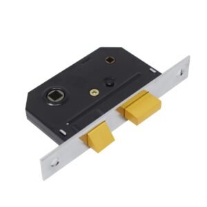 Essentials Bathroom Lock - Chrome 2 Lever