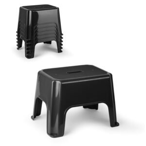 Eco Step Stool - Black 40 x 30 x 28cm