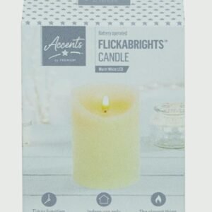 Textured Candle With Timer