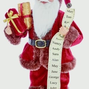 Standing Santa With Glasses